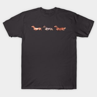 Teckels - Horizontal T-Shirt